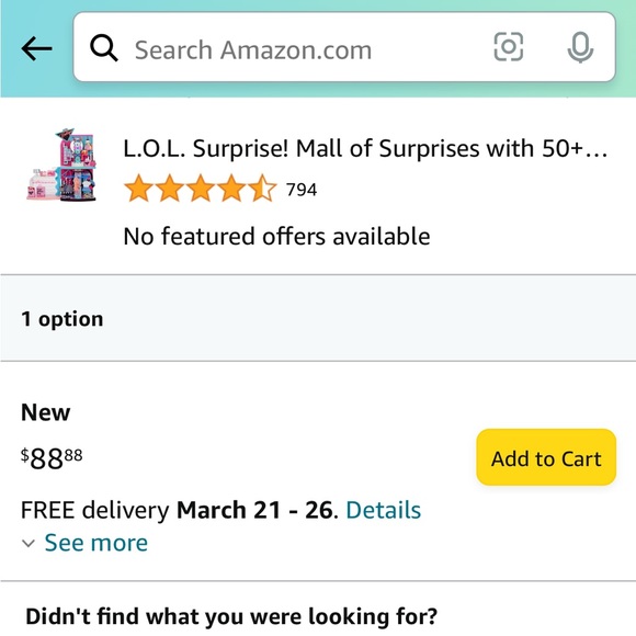 LOL OMG MALL NWOT - Picture 14 of 14